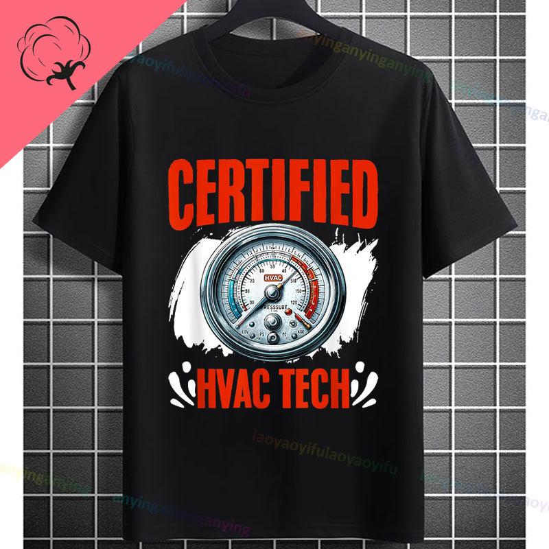 Funny Hvac Technician Hourly Rate Joke Graphic Tshirt Shortsleeve 100 Cotton Casual Humor Style Tshirt Outdoor Clothing