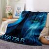Avatar Theme Printed Blanket - Perfect for Couch, Bed, Travel & Outdoor Use | Machine Washable, Cozy & Durable.