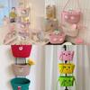 Wall Mounted Storage Basket With Cotton Weave For Dorm Room Organization And Household Use