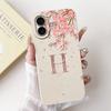 Custodia per Apple iPhone 16 Plus Custodia con Lettere Carine per Coppia per iPhone16 Pro Custodia Morbida in TPU per Telefono per iPhone 16 Pro Max iPhone 16+ Bumper