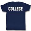 Animal House College Navy Adult T-Shirt Mens Womens Tees Top