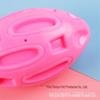 Sound-Emitting Bite-Resistant Rugby Dog Toy for Teeth Cleaning and Self-Entertainment