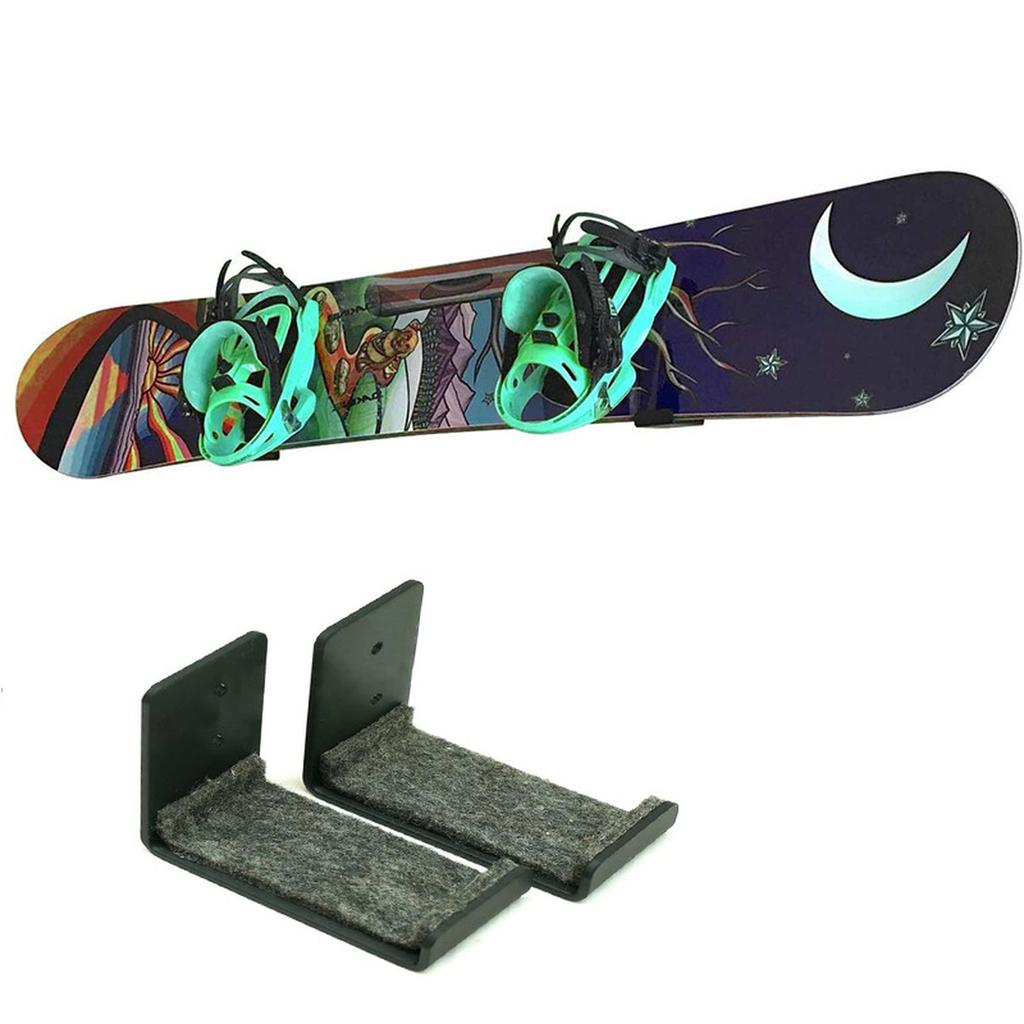 Snowboard Wandhalterung Wandmontage Metall Werkzeughaken Ausstellungsständer Surfbrett Wandhalterung Wandhaken Aufbewahrungshalter für Snowboard Zuhause