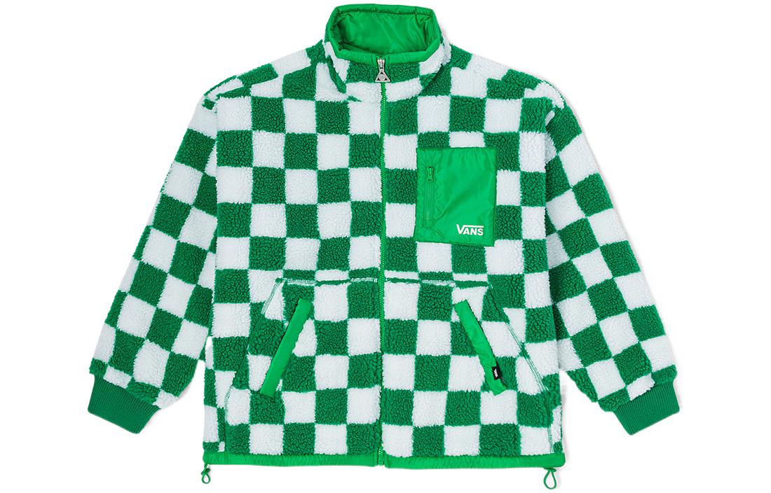 Vans FW22 Jacket Unisex Green White VN00091BBSV L