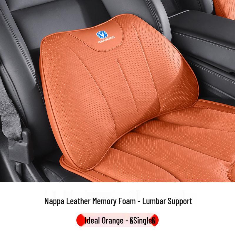 Compatible Neck Pillow & Lumbar Seat Cushion for Changan CS75 PLUS, UNI-V, EADO, Lumin, CS55PLUS