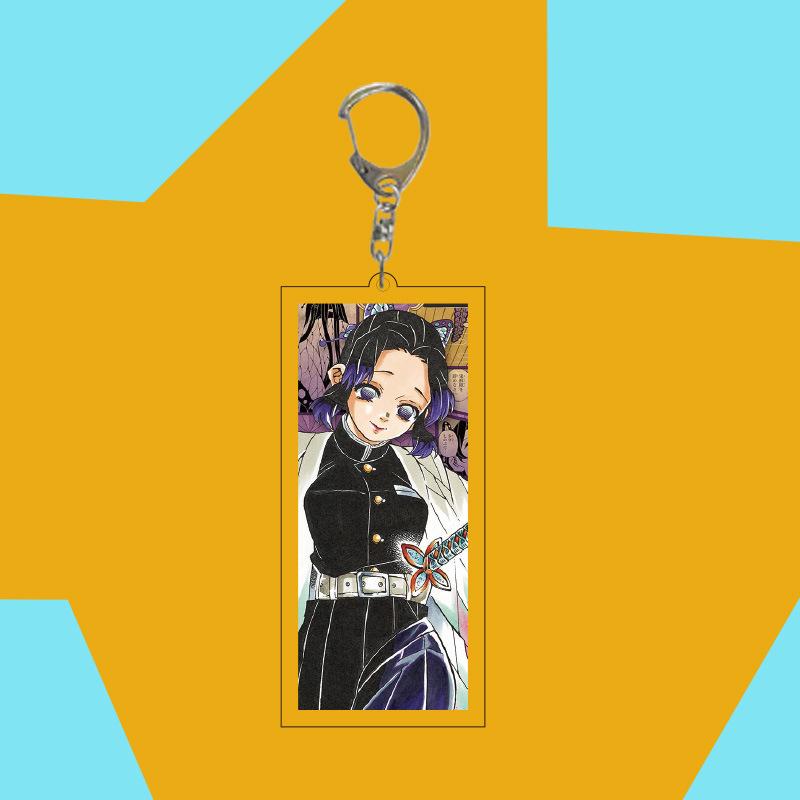 Demon Slayer Acrylic Keychain Pendant - Nezuko, Tanjiro & Zenitsu Anime Merchandise