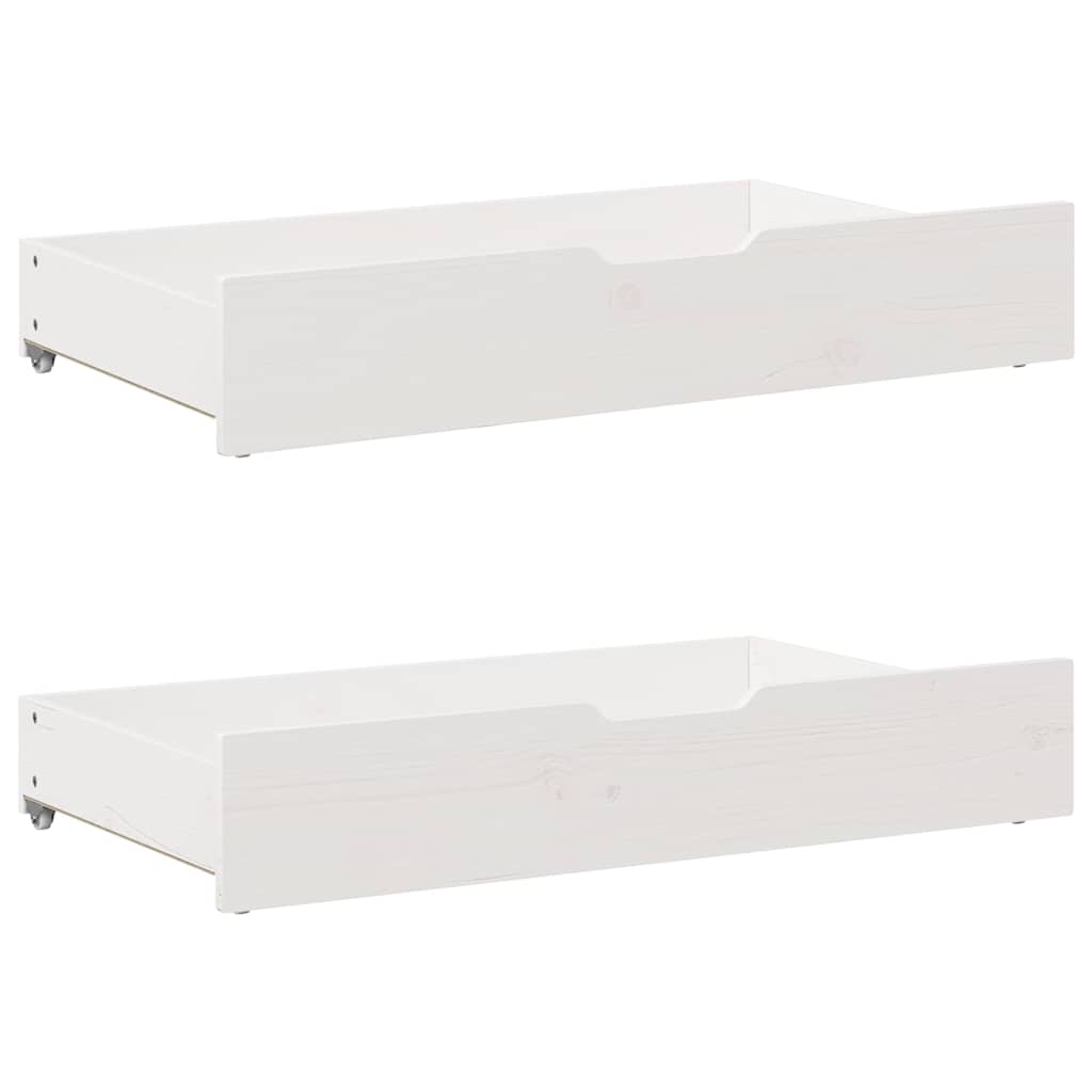 Kids  Bed with Drawers 80x200 cm Solid Pine Wood