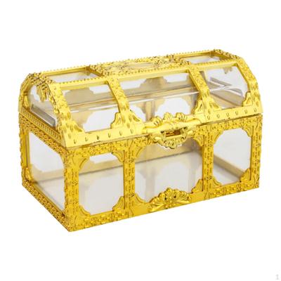 Candy Boxes Gift Jewelry Box,Transparent Treasure Chest, Wedding Favor for Party
