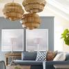 Bohemian Creative Rattan Lamps Creative Handmade Art Pendant Lights for Living Room Restaurant Dining Room Home Decor Luminaire