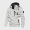 2025 Men's Outdoor Windbreaker with Detachable Hood - Autumn/Winter Collection