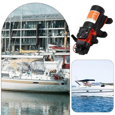 Car Battery Self-priming Pump Boat Accessories Showers Toilets Water Transfer Motor For RV 12V Marine Water Pump A0T5