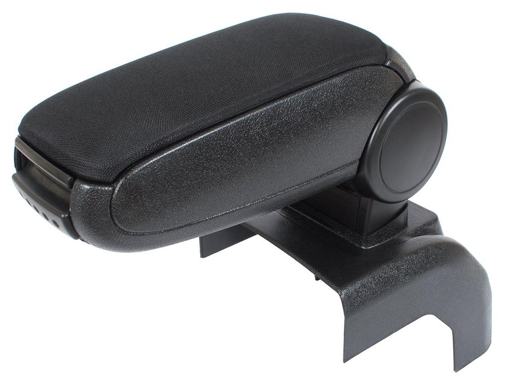 Ford Focus Mk2 04-11 armrest set BLACK FABRIC + mounting kit