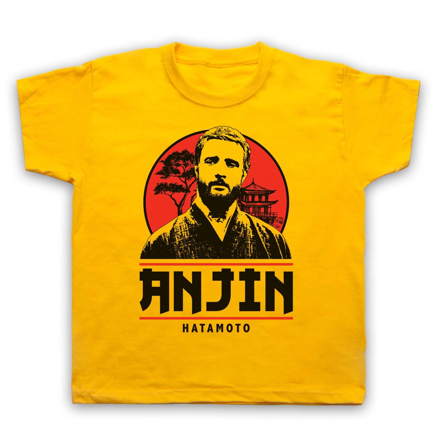 Shogun Anjin Hatamoto John Blackthorne Pilot Barbarian Childrens Kids T-shirt 160