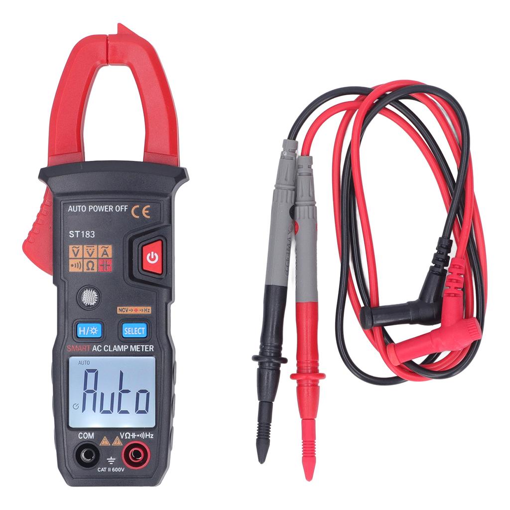 Digital Clamp Meter Multifunctional AC DC Voltmeter Smart Auto NCV Multimeter for Measurement