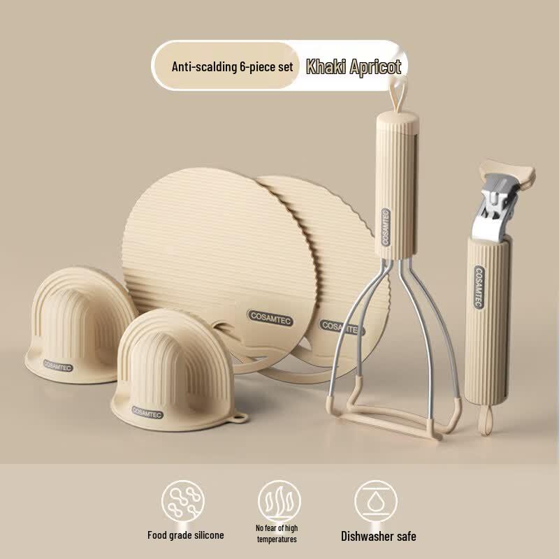 Qiwei Heat Resistant Kitchen Gloves