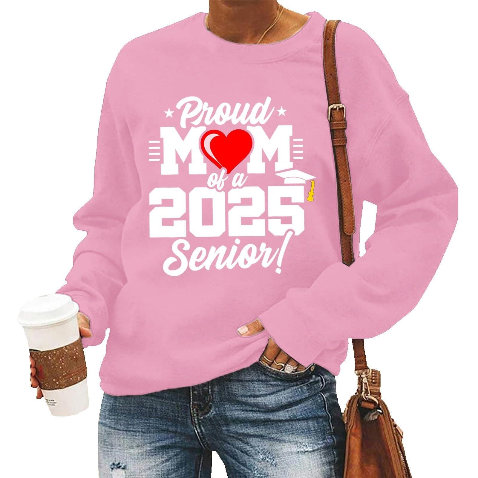 Женские топы с круглым вырезом и принтом из хлопка — фото 9