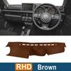 Car For Suzuki Jimny JB64 JB74      Dashboard Cover Avoid Light Pad Sun Shade Anti-UV Carpets Non-Slip Mats