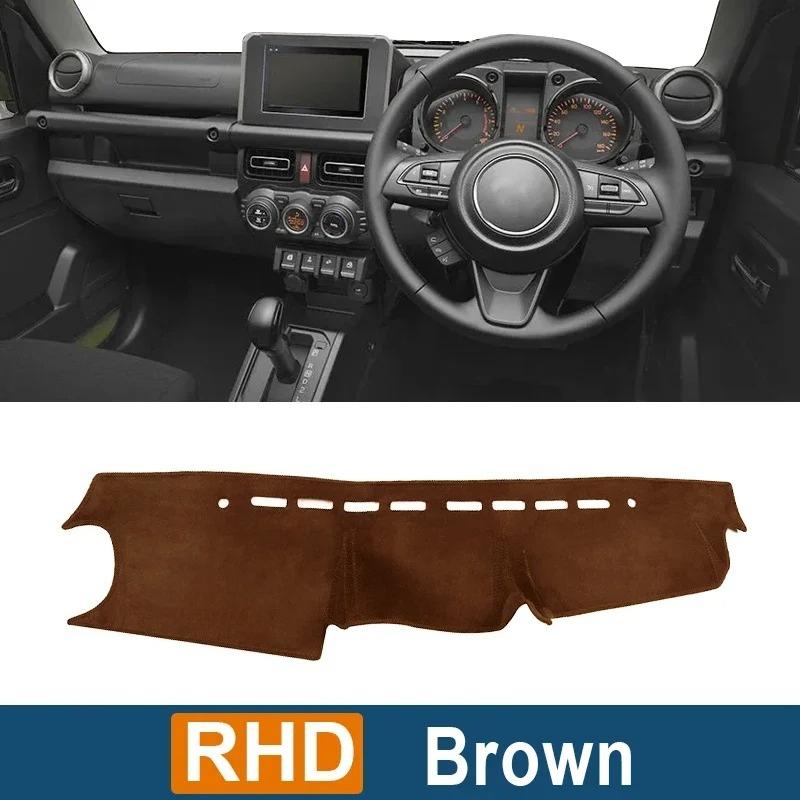 Car For Suzuki Jimny JB64 JB74      Dashboard Cover Avoid Light Pad Sun Shade Anti-UV Carpets Non-Slip Mats