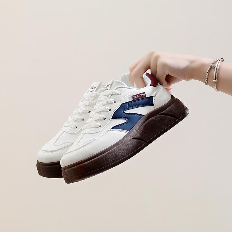 Fashion Retro Design Platfrom Shoes Women Winter Warm Shoes For Woman Luxury Thick Sole Chunky Sneakers Girls Sports Shoes