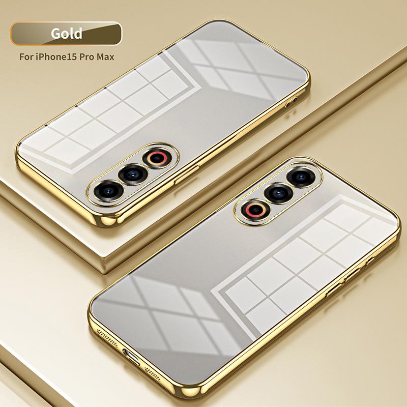 Applicable to Meizu 21 electroplating glitter mobile phone case Meizu 20Pro transparent Meizu 20 anti-drop luxury protective case
