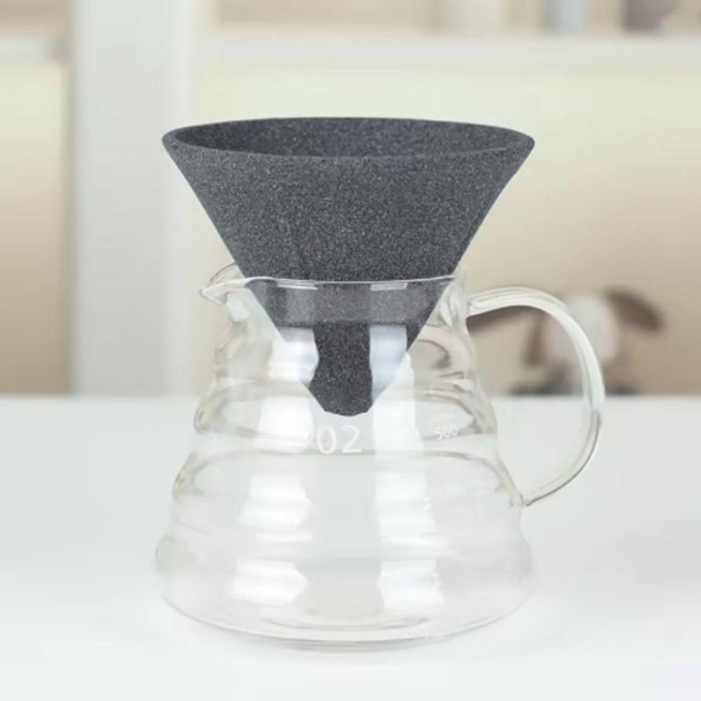 Cone Shape Coffee Strainer Reusable Tea Filter Creative Coffee Drip Cup Drinkware Accessory