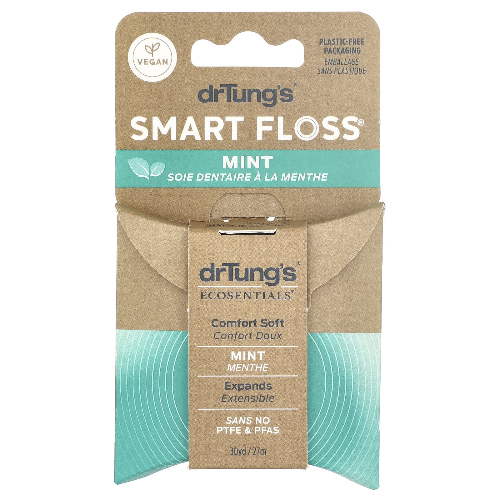 Dr. Tung s, Ecosentials™, Smart Floss®, mint flavor, 27 m (30 yd)