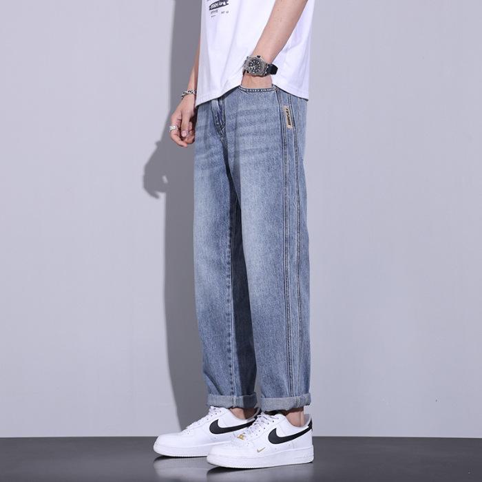 Spring and Summer Jeans Trend Japanese Loose Casual Micro-Harlan Trousers