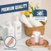 Dustproof Cotton Swab Storage Box 2in1 Cotton Pad QTips Holder  Bathroom Use