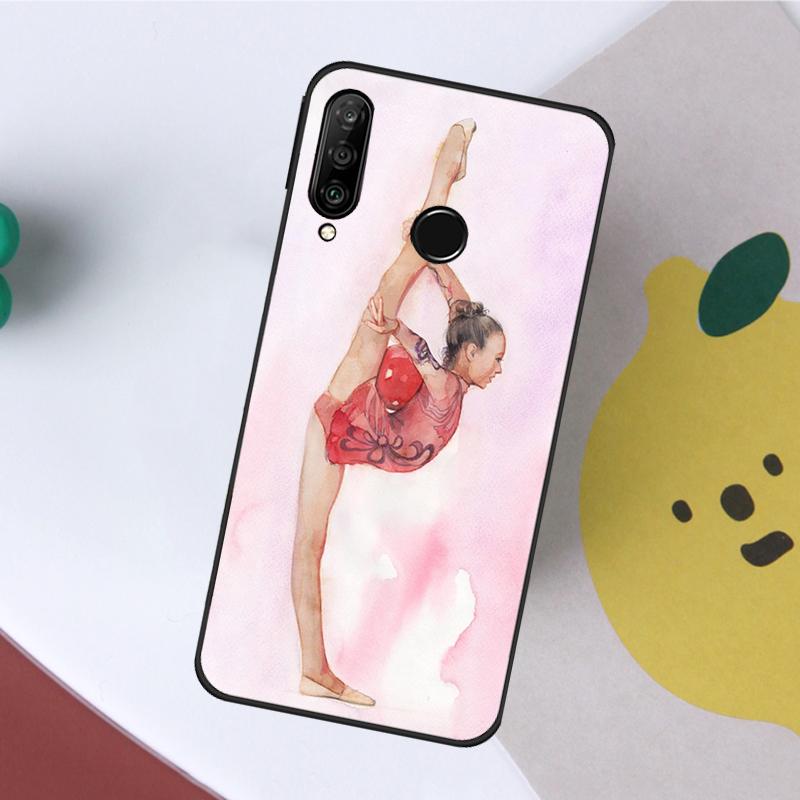 Gymnastics Oil Painting For Huawei Nova 5T 9 10 SE 7i 8i 11i 12i Y60 Y61 Y70 Y72 Y73 Y90 Y91 P20 P40 P30 Lite Case