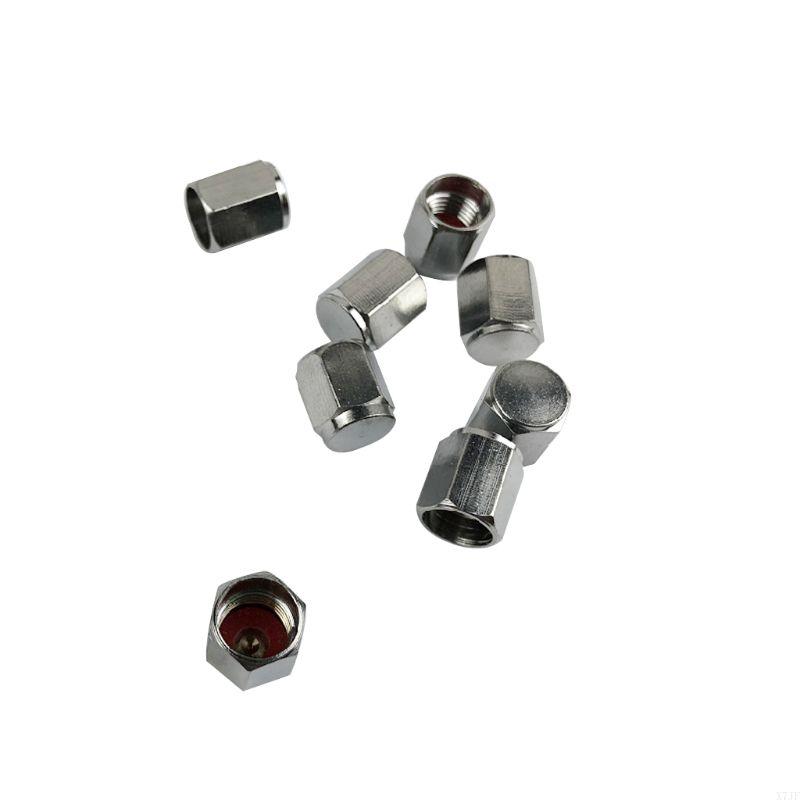 8Pc Tire Valve Caps Tyre Rim Stem Cover Dust Proof Auto Wheel Cap Aluminum Alloy Caps for Cars and Motorcycles Bikes