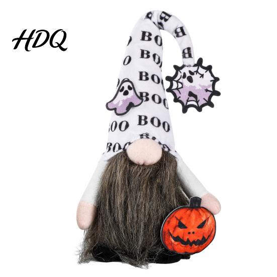 Halloween Holiday Decorations Gnome Decor Faceless Doll Figurine for Shelf Table Spooky Decoration Ideas Cute Ornament Party Home Trick or