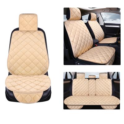 Winter Warme Auto Sitz Abdeckung Plüsch Baumwolle Sitzkissen Anti-slip Universal Vorne Hinten Sitz Pad für Fahrzeug Auto auto Sitz