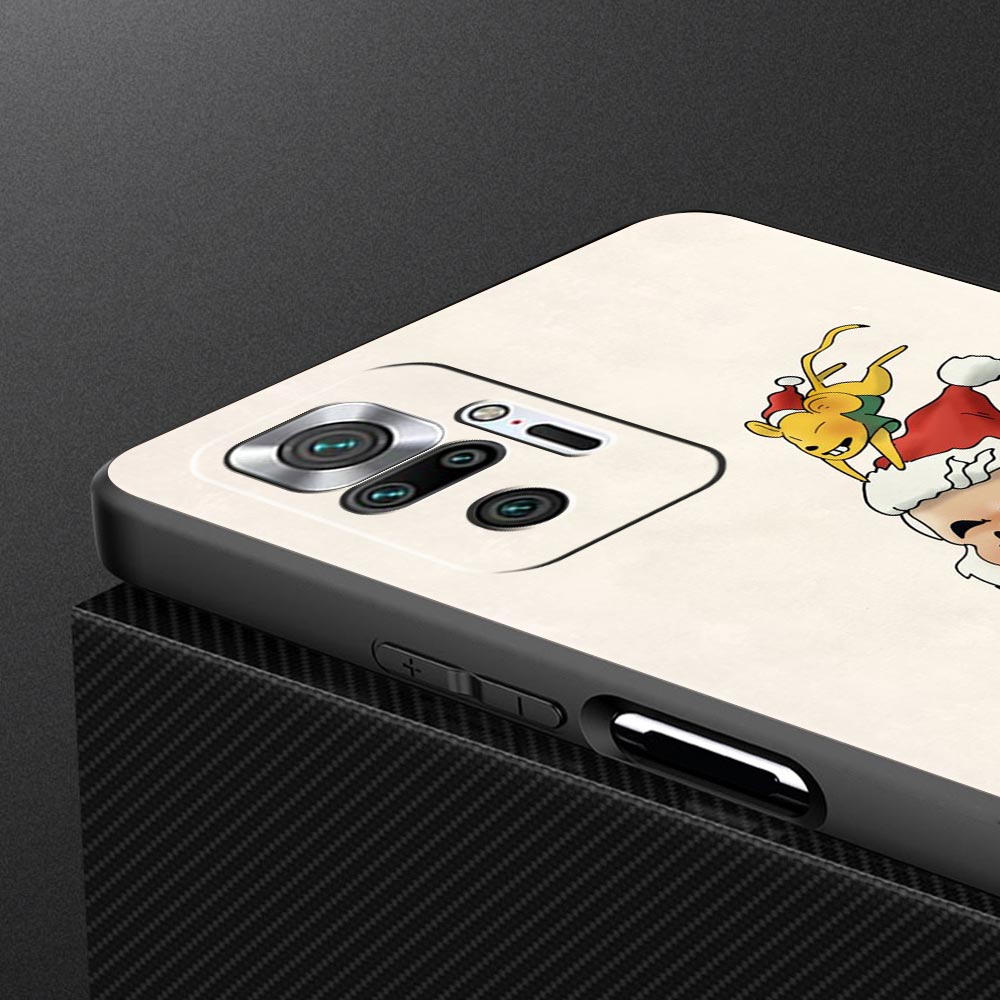 Christmas New Year Phone Phone Case For Xiaomi Redmi Note 11 10 9 Pro 5G K50 9s 7 8 8T 8A 9A 9C 9T K40 Gaming Silicone Cover