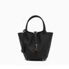 Top-grain Ledertasche Echtleder Damentasche Bucket Bag Retro Vielseitige und modische Handtasche