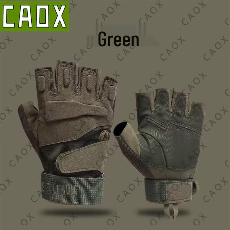 CAOX Black Hawk Tactical Half-Finger Gloves