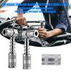 Angled Grease Fitting Grease Coupler Adapter Tool Leakage Prevention Works With Standard Manual Grease Guns