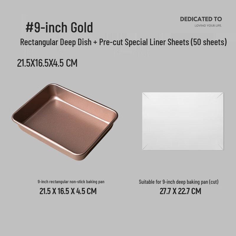 ZISIZ Non-Stick Rectangular Cake Roll Baking Pan