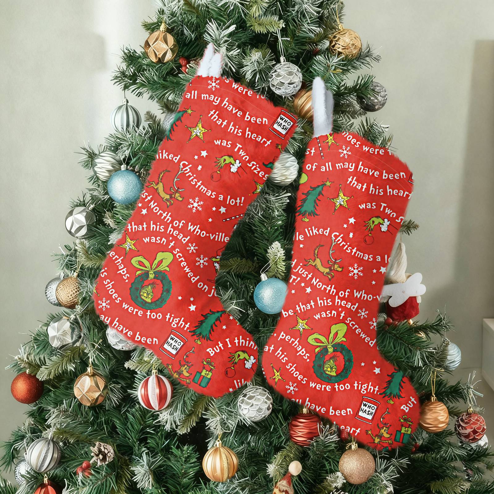 

Рождественские чулочные украшения Подвески для украшения рождественской елки One Size