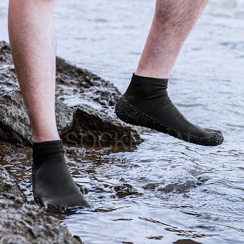 Fünf-Zehen-Sneaker Ultraleicht Schwimmen Strand Barfußschuhe Fluss See Waten Wasserschuh Fitness Laufen Yoga Socken Fünf-Zehen-Schuhe