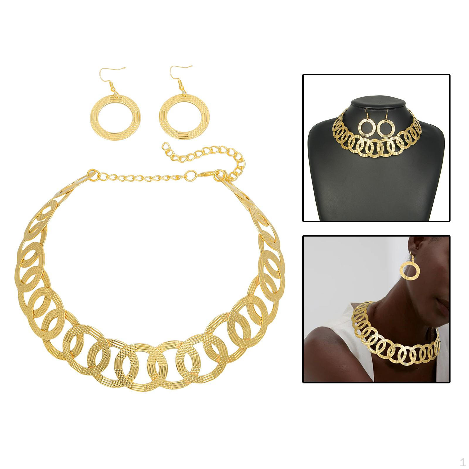 Elegant Choker Necklace and Earrings Set for Special Occasions Aureate