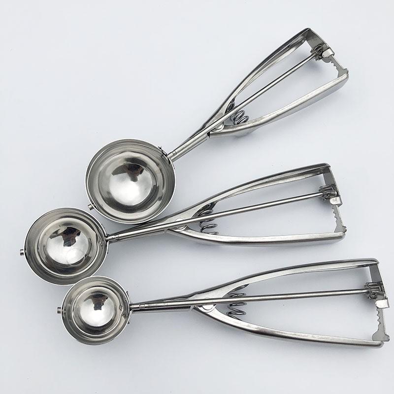 Stainless Steel Ice Cream and Fruit Baller Spoon Set
