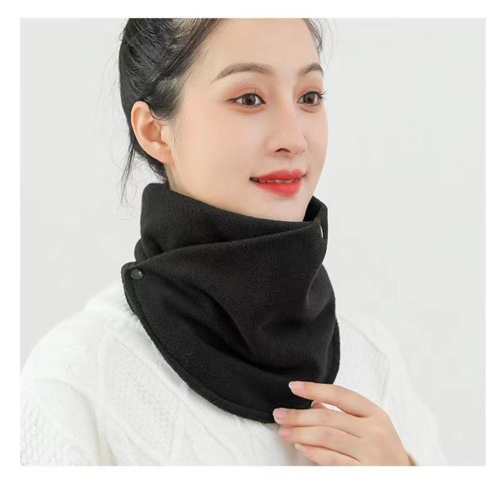Windproof Thickened Warmth Autumn Neck Sleeve Breathable Women' Scarves