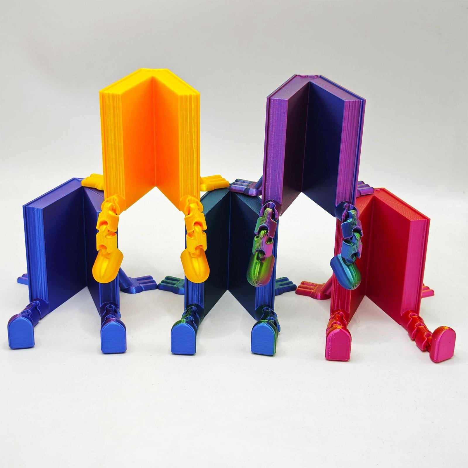 

Creative Figurine With Movable Joints For The One-piece Book Companion, Movable Joint Figurine As A Gift For Book Lovers. One Size синій