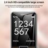 1 Juego de Teléfono Móvil Doble Ranura para Tarjeta Tiempo de Espera Prolongado Alta Resolución Compacto Llamada Estable 4G Número Familiar SOS Teléfono Móvil para Personas Mayores
