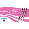 Mitsubishi Pencil Gel Ballpoint Pen Refill Signo Bold 1.0 Black 10 Pieces UMR10.24