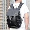 MDNG Men's PU Leather Casual Travel Backpack