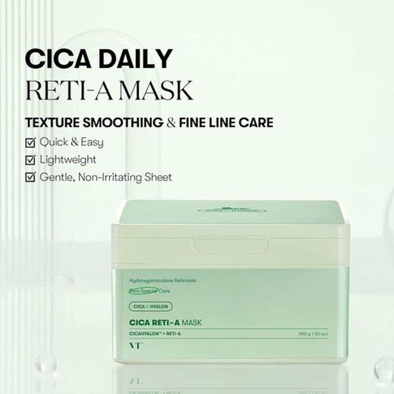 [VT Cosmetics] Cica Reti-A Mask (30ea)