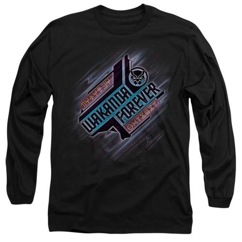 Black Panther: Wakanda Forever Unisex Adult Angled T-Shirt