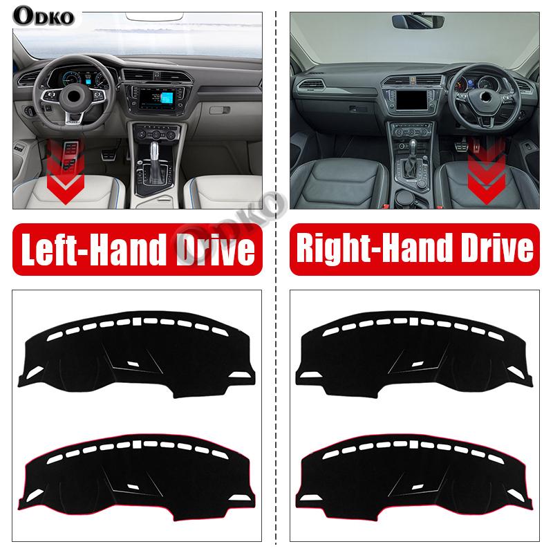 Car Dashboard Cover Sun Shade Mat Avoid Light Pads For Volkswagen VW Tiguan MK2 R Line 2016 2017 2018