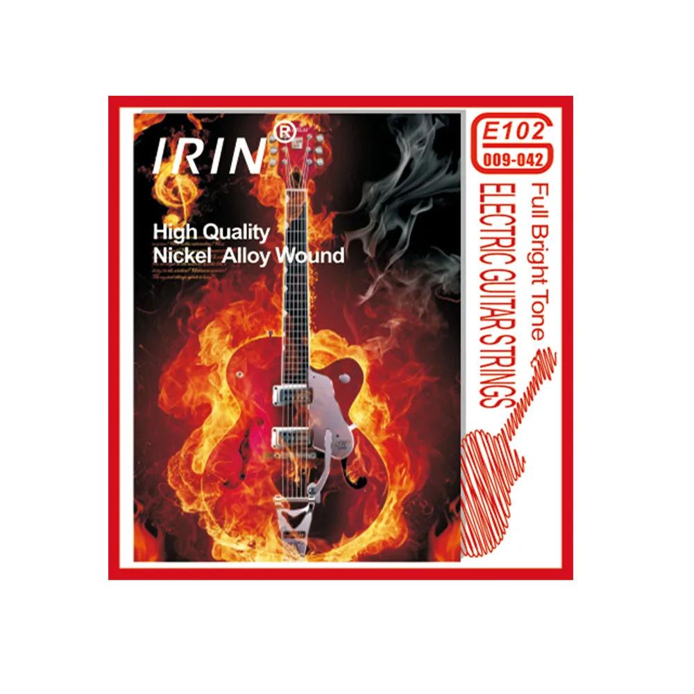 IRIN Electric Guitar Strings Stainless Steel Wire Copper Alloy Wound Nickel Plated Strings Stringsl Instrument Parts Accessories